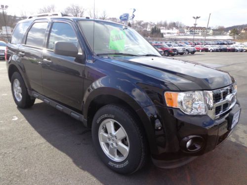 Certified 2012 escape xlt 3.0l v6 4wd heated leather seats 1 owner carfax video