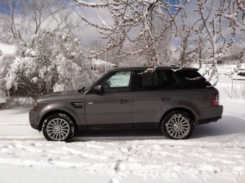 Land rover range rover sport hse 2010 charcoal with black interior