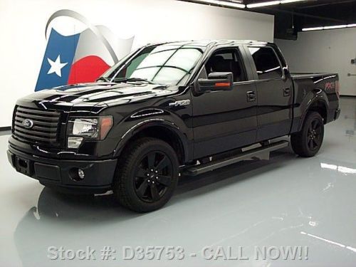 2012 ford f-150 fx2 sport crew 5.0l leather 20&#039;s 32k mi texas direct auto