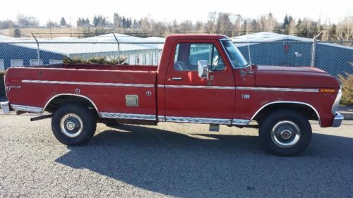 1975 ford f-100 ranger 4x4: rust free survivor, runs great, very straight, f150