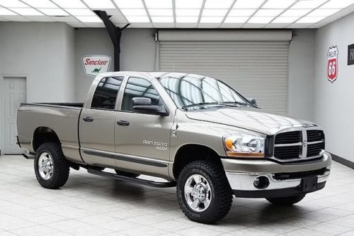 2006 dodge ram 2500 diesel 4x4 slt lone star leather quad cab