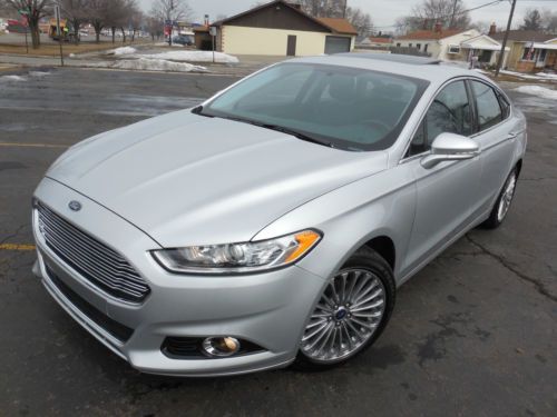 2013 ford fusion titanium sedan 4-door 2.0l