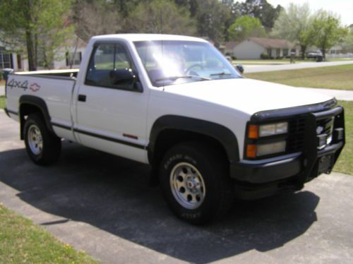 1990 chevrolet k1500 silverado standard cab pickup 2-door 5.7l, only74k