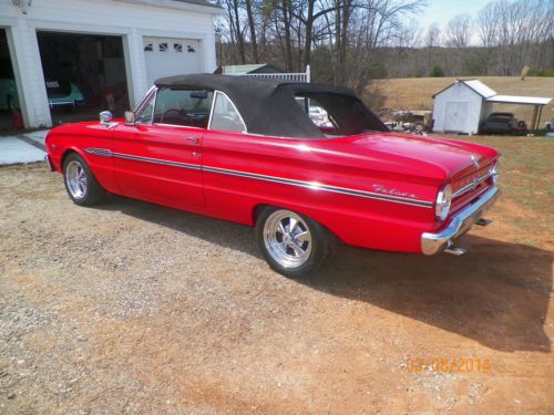Red convertible 1963 289 4 speed