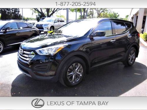 Hyundai santa fe sport 30k mi one owner clean carfax bletooth 4-cyl fwd key less