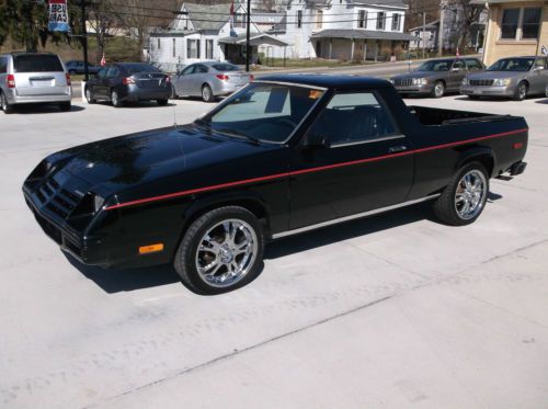 1982 dodge rampage super nice 4cyl automatic