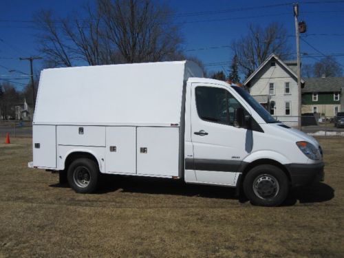 2010 sprinter 3500 hd enclosed kuv knapheide box turbo diesel very clean