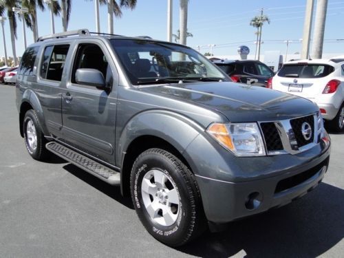 2007 nissan pathfinder se low miles great condition one owner florida car