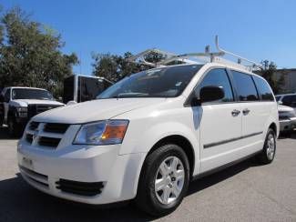 2010 white cargo van bins/rack!