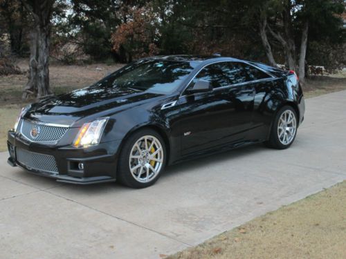 2012 cadillac cts v coupe 2-door 6.2l