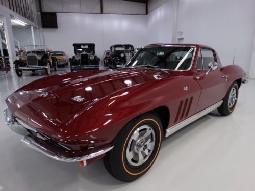 1966 chevrolet corvette coupe 12,812 miles rare #s matching l79 327 ci v8/350 hp