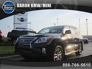 2013 lexus lx 570 / one owner / navigation / back-up / moon / 3rd row
