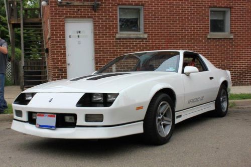 1987 chevrolet camaro z28 iroc-z coupe 2-door 5.0l