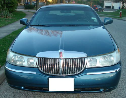 2001 LINCOLN TOWNCAR EXECUTIVE 1 OWNER 58K GARAGE KEPT BLUE/BLUE EXCELLENT COND!, US $4,800.00, image 5