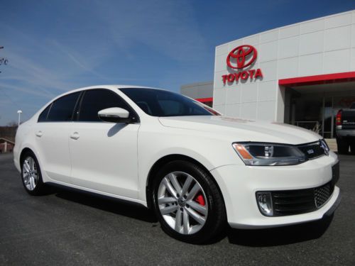 2013 jetta gli automatic 2.0l 1 owner clean carfax white 7928 miles video mint