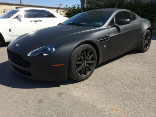 2006 aston martin v8 vantage matte back