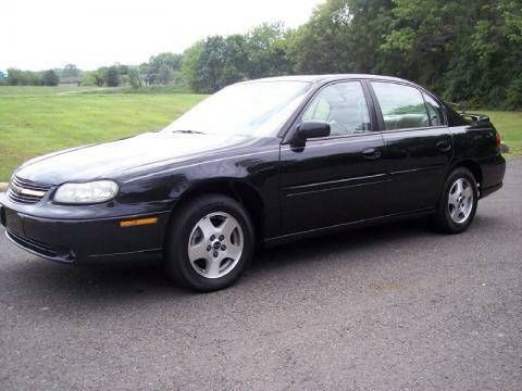 2003 chevrolet malibu ls black fwd great mpg 125,000 original miles low reserve