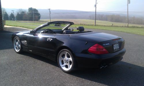 2004 Mercedes Benz SL600 Hardtop Convertible Bi-Turbo V12, image 3