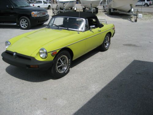 1975 mg mgb mk iv convertible 2-door 1.8l