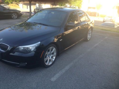 2008 BMW 535i Jet Black with Tan Interior 108000 miles New Tires Sport Package, US $16,200.00, image 2