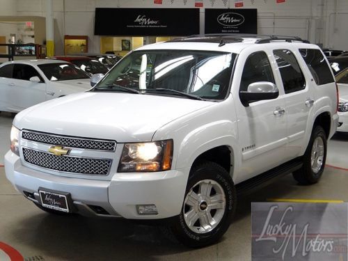 2008 chevrolet tahoe ltz 4wd, z71 package, navigation, rear entertainment