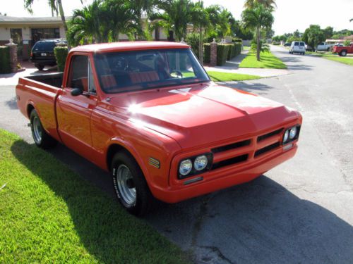 68 gmc c10-15 costum pickup a/c ,v8,auto,original short bed awsome restoration