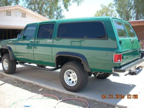 1990 chevrolet v1500 suburban silverado sport utility 4-door 5.7l