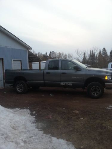 2005 dodge ram 2500 hemi 4x4 heavy duty work truck mopar gas quad cab