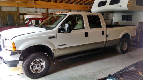 2001 ford f-350 super duty lariat crew cab pickup 4-door 7.3l