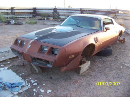 1980 pontiac trans am ( aiirozna rust free survivor)