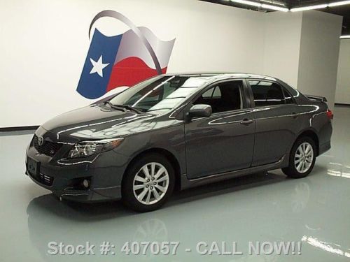 2010 toyota corolla s auto spoiler alloy wheels 67k mi texas direct auto