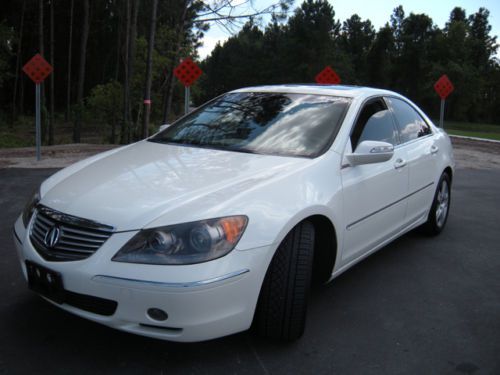 No reserve! 2006 acura rl navigation technology pkg 61k miles awd v6 loaded