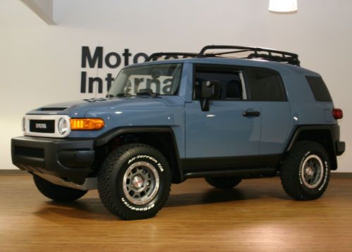 2014 toyota fj trail teams ultimate heritage edition, trd package, one of 2500!!