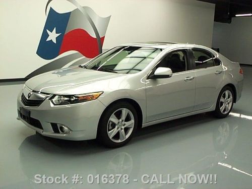 2012 acura tsx automatic sunroof htd leather 25k miles texas direct auto