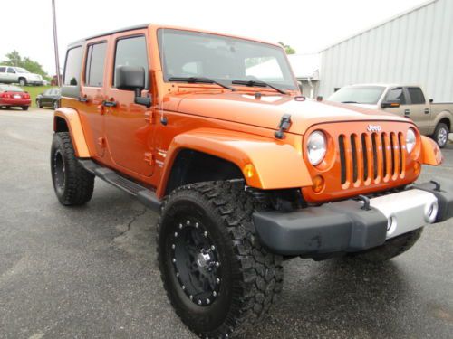2011 jeep wrangler sahara 4wd repairable salvage title, rebuidable  damage