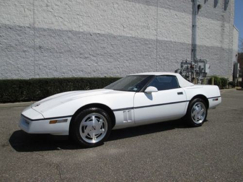 Convertible white low miles original owner garage kept