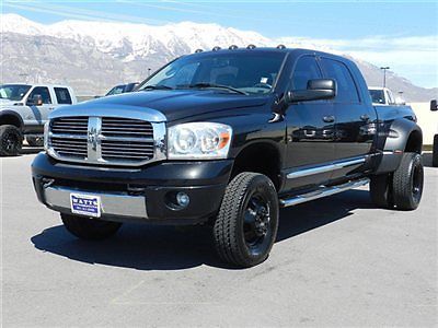 Dodge ram mega cab dually laramie 4x4 cummins diesel leather 6 speed manual tow