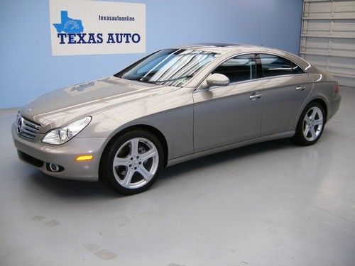 We finance!!!  2006 mercedes-benz cls500 auto roof nav air sus wood 6 cd 18 rims