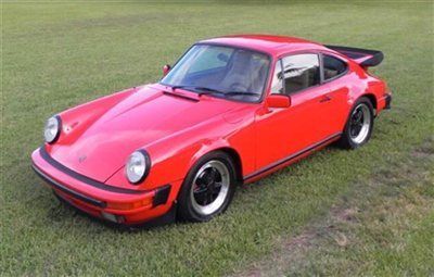 1981 911 coupe with fresh rebuilt engine, transmission, big ac, brakes, fuchs