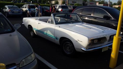 1967 plymouth barracuda convertable &#034;summers hear&#034;