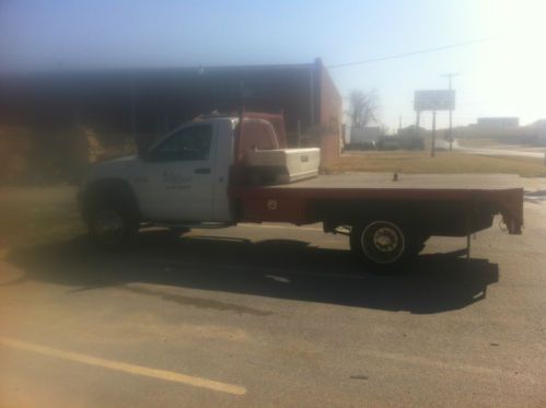2009 dodge ram 5500 flatbed truck
