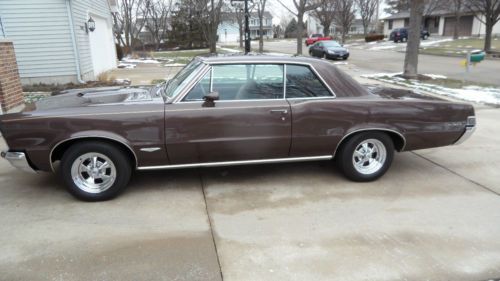 1965 pontiac gto hardtop, 389 4 speed, phs certified