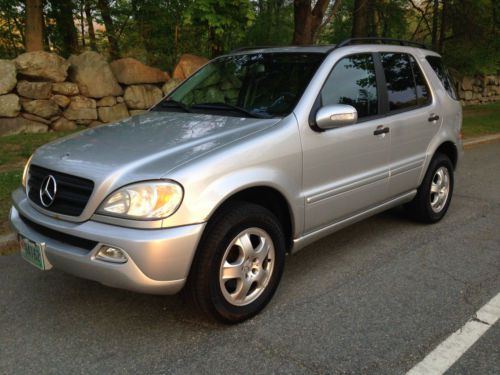2004 mercedes benz ml350, navigation, sunroof, awd / 4wd, bose, great condition!