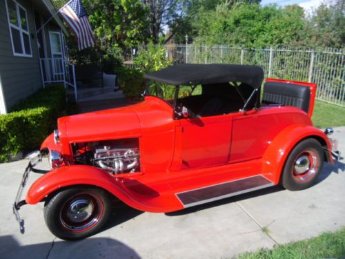 1928 ford roadster v8  all henry steel...turn key