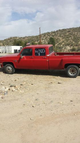 1987 chevy 1 ton dually - 4 door