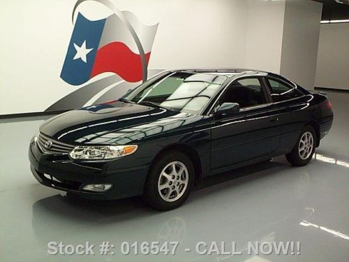 2002 toyota solara se coupe automatic alloy wheels 51k texas direct auto