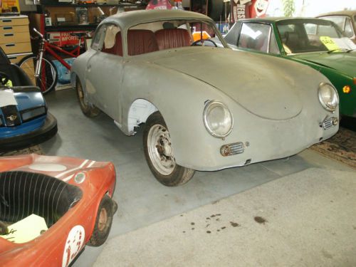 1959 porsche 356 coupe  restoration project