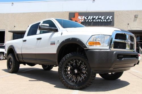 2012 dodge ram 2500 monster cummins diesel 4x4 leather 35 inch tires xd wheels