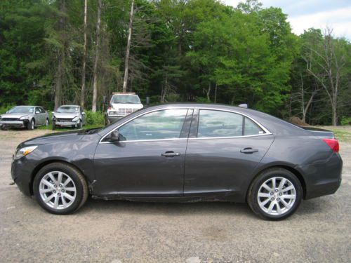 2013 chevy malibu lt 2.5 liter sedan salvage non - repairable no reserve! export