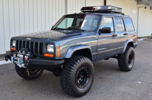 2001 jeep cherokee sport 4x4 xj fully built 4.5&#034; zone lift bfg 33&#039;s wrangler nr